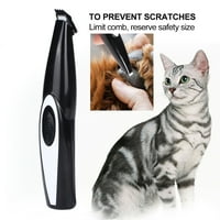 Crna mini plastika Professional Pet Pedikura Mini alat za podrezivanje stopala, za mačke za podrezivanje