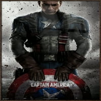 Kapetan Amerika: Prvi osvetnik - uokvireni filmski poster