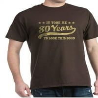 Cafepress - smiješan 80. rođendan tamna majica - pamučna majica