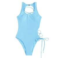 Kupaći kostimi Žene Control Tummmy New Europska i američka čvrsta boja čipka za čipke SwimsuignerSign