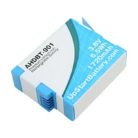 AHDBT - Zamjena baterije i punjača za kameru Gopro Hero - kompatibilna sa SPBL1B Potpuno dekodiranom baterijom i punjačem