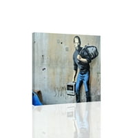 Steve Jobs - Bansky - platno ili štamparska zidna umjetnost