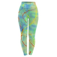 apsuyy modne jogger hlače za žene prozračne atletičke trčanje tiskano kravata boja gradijentne mršave vježbe tema