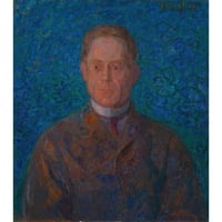 Thorvald Erichsen Black Ornate uokviren dvostruki matted muzej umjetnosti pod nazivom: Portret autora