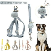 Shulemin PET nosač za prsa sa bračnim lutkama Dekor za lutke protiv bijega Podesive mačke psi psa PASS