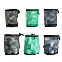 Golf Ball Mesh Torba, Golf džep visoki kapacitet Vidljivo sklopiva prodavnica otporna na suzu Nylon