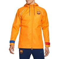 Muškarci Nike Orange Barcelona All-Weather Full-Zip jakna