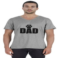 Tintmeso Muška majica Tata Grafička majica za tatinu majicu pamučnog dresa za majicu za pas
