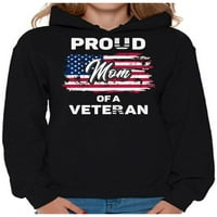 Newkward Styles Ponosna mama veterana HOUDE 4. jula Pokloni u Sjedinjenim Državama USA za zastavu džemper