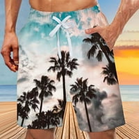 Clearsance YoHome Muški kratke hlače Ljeto plivajuće trupe Brze suhe kratke hlače s džepovima Plus gradijentski