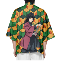 Tomioka Giyuu Kimono Top košulja Anime Demon Slayer majica za unise odrasla djeca