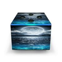 Kožni naljepnica za Fire TV kocke + daljinski džinovski mjesec preko okeana