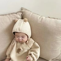 Medvjedi ručnik vezeni džemper za bebe jednodijelno odjeću novorođena odjeća ,, G61358