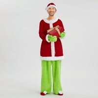 Božićna odjeća, Monster Coustum Furry Top Hlače Hat rukavice Socks Cosplay kostim