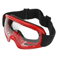Dirt Bike naočale, profesionalni otvor za jastuk od pjene Dječje skijaške naočale Vjetrootporna lagana za biciklizam na otvorenom za skijanje za atv crveno, zeleno, crno, ružičasto