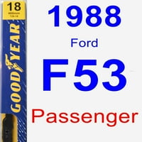 Ford F Obriši brisača putnika - Premium