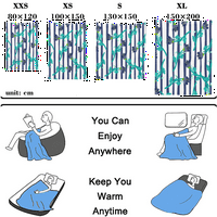 Striped cvjetni print baca s jastukom za kasu za sobu ultra-mekani udobni baca posteljina Valentine