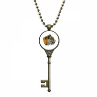 King glava kraljevske ključeve kraljevske ključeve ogrlice privjesak ukrašeni lanac