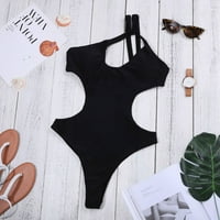 Ženski kupaći kupaći kostimi za kostimu Tummy Coleit Tummy Asimetrični kupaći kostimi kupaći odijelo