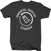 Medicinske diplome Učitavanje školskih košulja za muškarce Veliki tamno siva