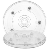 Clear akrilni okretni objekt za 360 stupnjeva za krete za kretenu gramofon za kretanje Okretač