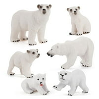 Ankishi životinjske figure Arktičke životinje igračke za djecu