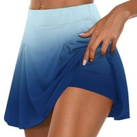 Cleance Atletska kratke hlače za žene Ljetni naborani teniski suknje Atletic Stretchy kratke joge lažne