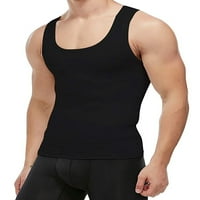 Muška majica za mršavljenje za mršavljenje prsluk ABS ABS Abdomen Kompresijska košulja Moobs Workout