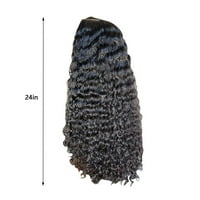 Prednja čipka perika Europska i američka perika ženka srednjeg dijela duge kovrčave kose hemijske vlakne