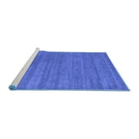 Ahgly Company Machine Persible Centrable Square Sažetak Plava prostirke savremene površine, 6 'Trg