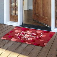 Bacc kupaonice Životna vrata Carpets Room Dobrodošli Tepih Valentinovo Dekor dekor dnevno Kupatilo Proizvodi