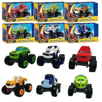 Fanvereka Starija dječja igračka automobila Monster mašine Super Stunts Blaze kamion, rođendan Božić Kids igračka poklon