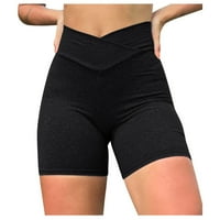 HQlecpe Sportske kratke hlače za žene vježbanje namirnicama Fitness trčanje joga atletske hlače