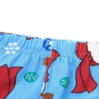 Izhanske porodice podudaranje božićne pidžame za odrasle snjegović za spavanje pamuka PJS muškarci za