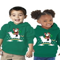 Awkward stilovi Ruly Xmas Hoodie za dječake Djevojke Toddler Meowee Božićni džemper