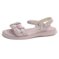 Daeful Girls Haljina Sandal Ljeto Ravne sandale Plaže Princeze Cipele za vjenčanje modna lagana pletena