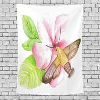 Popcreation Hummingbird moljac akvarelora za vodu za ukrašavanje zidnih tapiserija