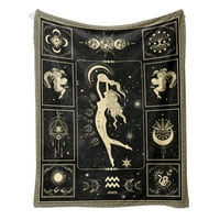 Leo horoskopski pokloni za žene mjesečeve konzervativne teme bacaju pokrivač za astrologiju dekor vještica
