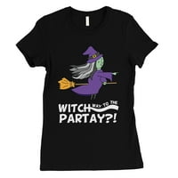 Vještica za Party Women crna majica