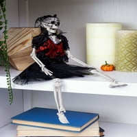 Viseći 16 Gotic haljina skeletna dama ukras