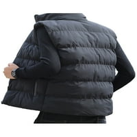 Prednjeg swalk mens prsluka Kaput od punog zima od pokupljanja zimska modna jakna prsluka bez rukava 4xl