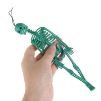 Mini figura Dječja šala Halloween igračke za Hallny Tricks Privjesak za tijelo Keychain Model Model Human Skelet Rose Red