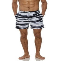 Bomotoo muške dna elastične kratke hlače na plaži na plaži za kratke kratke hlače šivanje mini pantalona