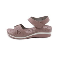 Floenr Womens Sandale Flip Flops za žene, pune boje prozračne sandale Žene velike veličine Lagane retro