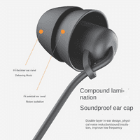 Spring Slušalice Jednokrevetne slušalice Slušalice za žične slušalice za MP računar mobilni telefon