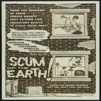 Scum of the Earth Movie Poster Print - artikl # Movej9237
