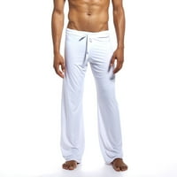Yuwull muške joge dukseve vježbe hlače nacrtavanje atletske salonske hlače labave muške znojene hlače