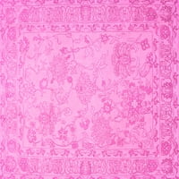 Ahgly Company Zatvoreni pravokutnik Perzijske ružičaste tradicionalne prostirke, 2 '3'