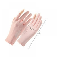 Rukavice za žene Sunblokke na dodirnim zaslonom zaslona UV zaštita vožnje Jahanje ribolovne rukavice