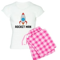Cafepress - raketni čovjek - ženska lagana pidžama